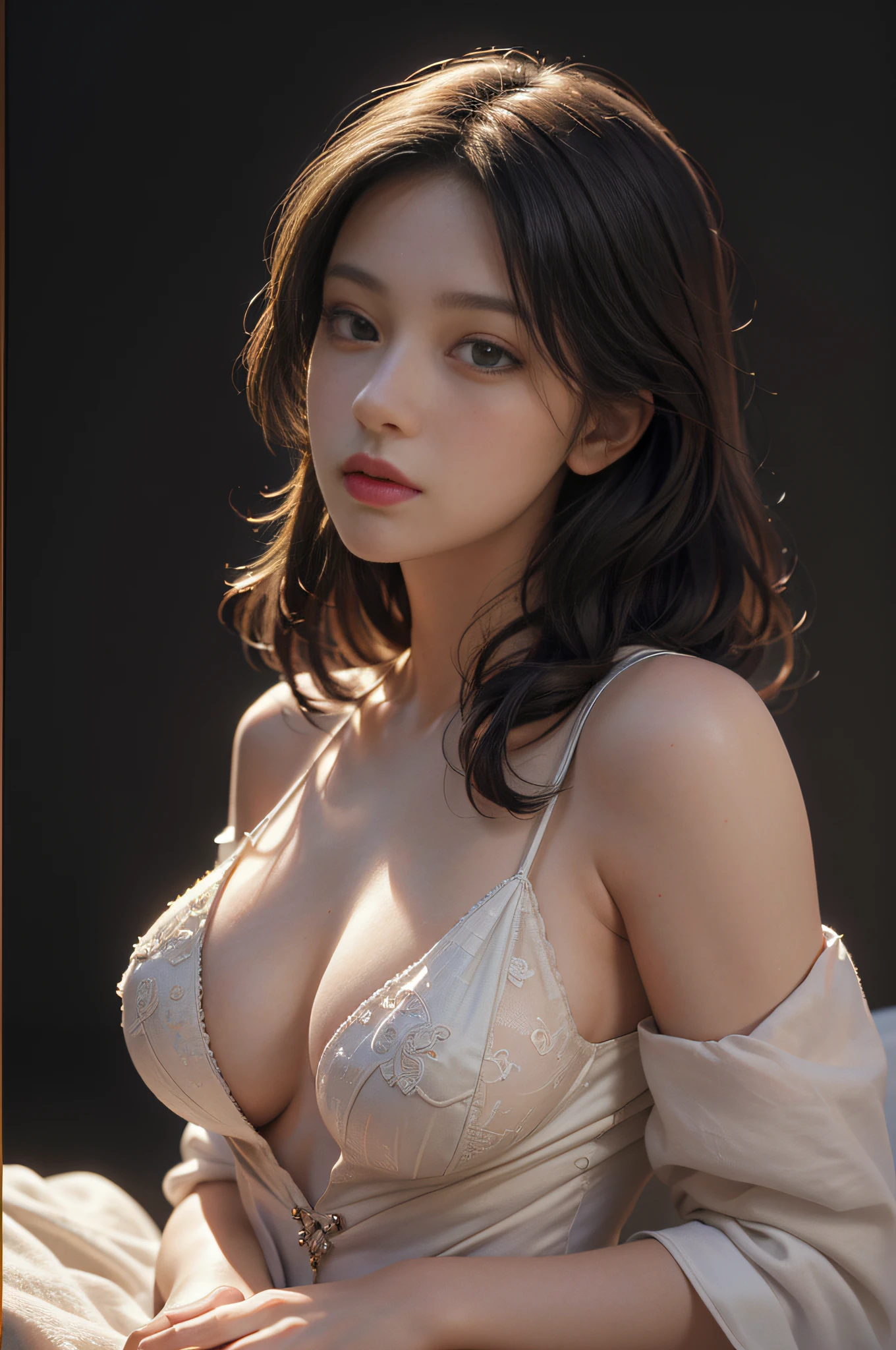 masterpiece, best quality, (realistic, photo-realistic:1.37), 8k, an extremely delicate and beautiful, amazing, finely detail, official art, absurdres, incredibly absurdres, huge filesize, ultra-detailed, extremely detailed, beautiful detailed girl, 1girl, (perfect female figure), full body, middle breasts,