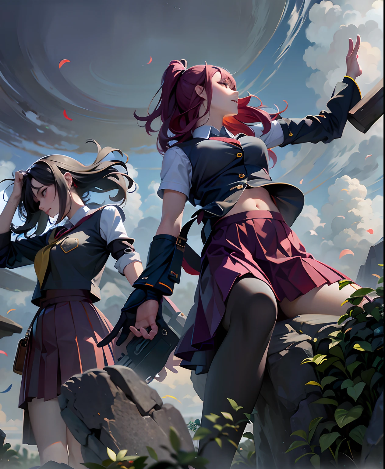 falling rocks