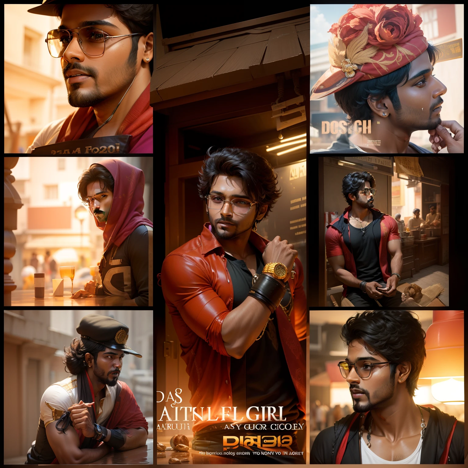 Allu arjun colourfull photo full hd