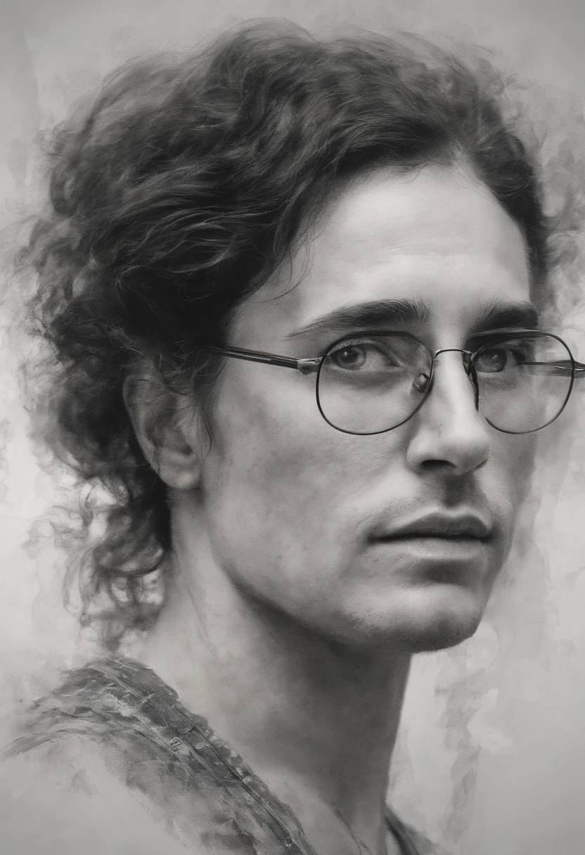 Perfect centralization, coelho (franco)de Donnie, Standing position, beleza abstrata, Centrado, looking at the camera, Facing the camera, nearing perfection, Dynamic, altamente detalhado, liso, foco nítido, 8k, high-definition resolution, illustration, arte de Carne Griffiths e Wadim Kashin, fundo branco