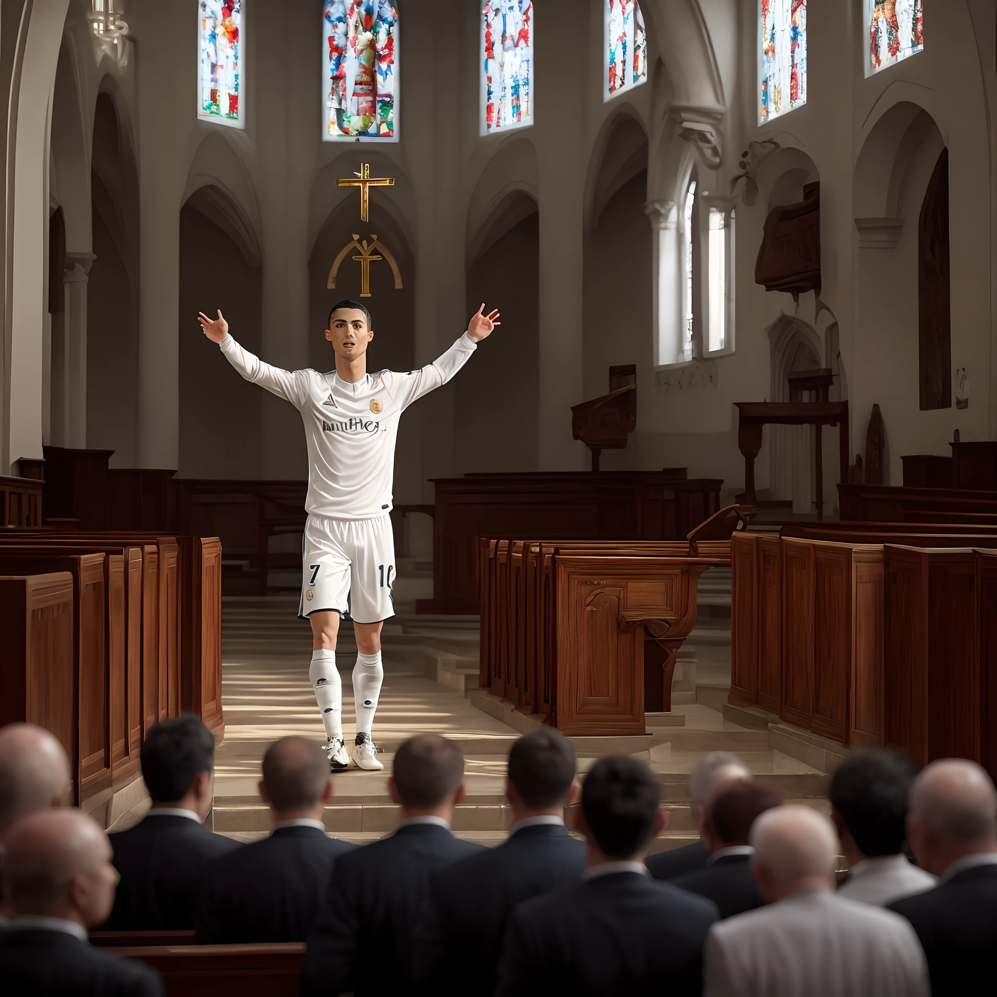 Cristiano Ronaldo in the evangelical church