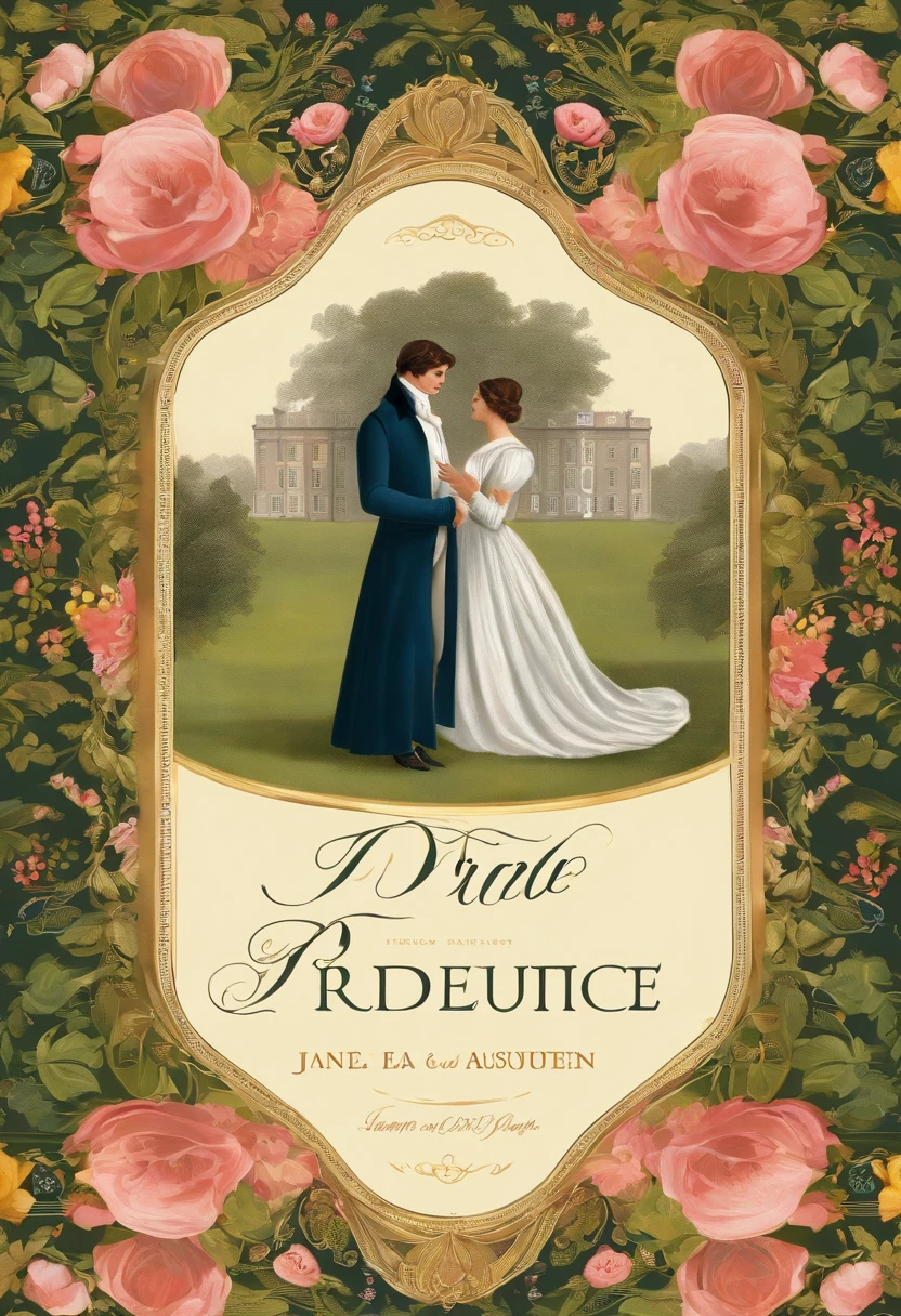 book cover Pride and Prejudice by Jane Austen