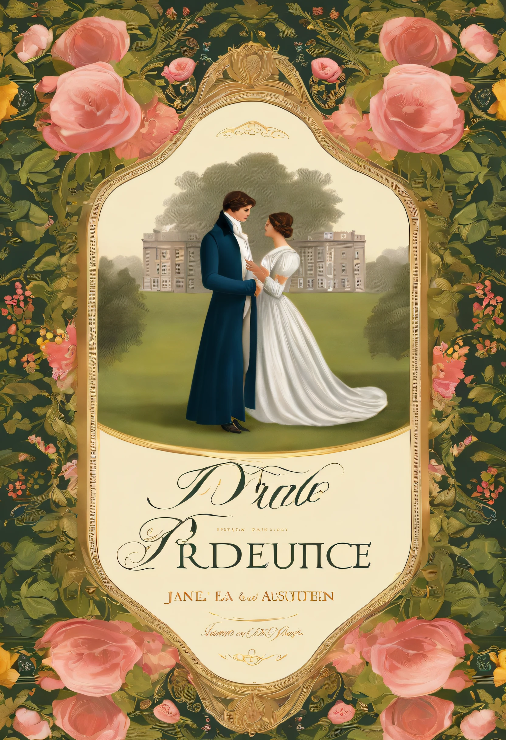 book cover Pride and Prejudice by Jane Austen