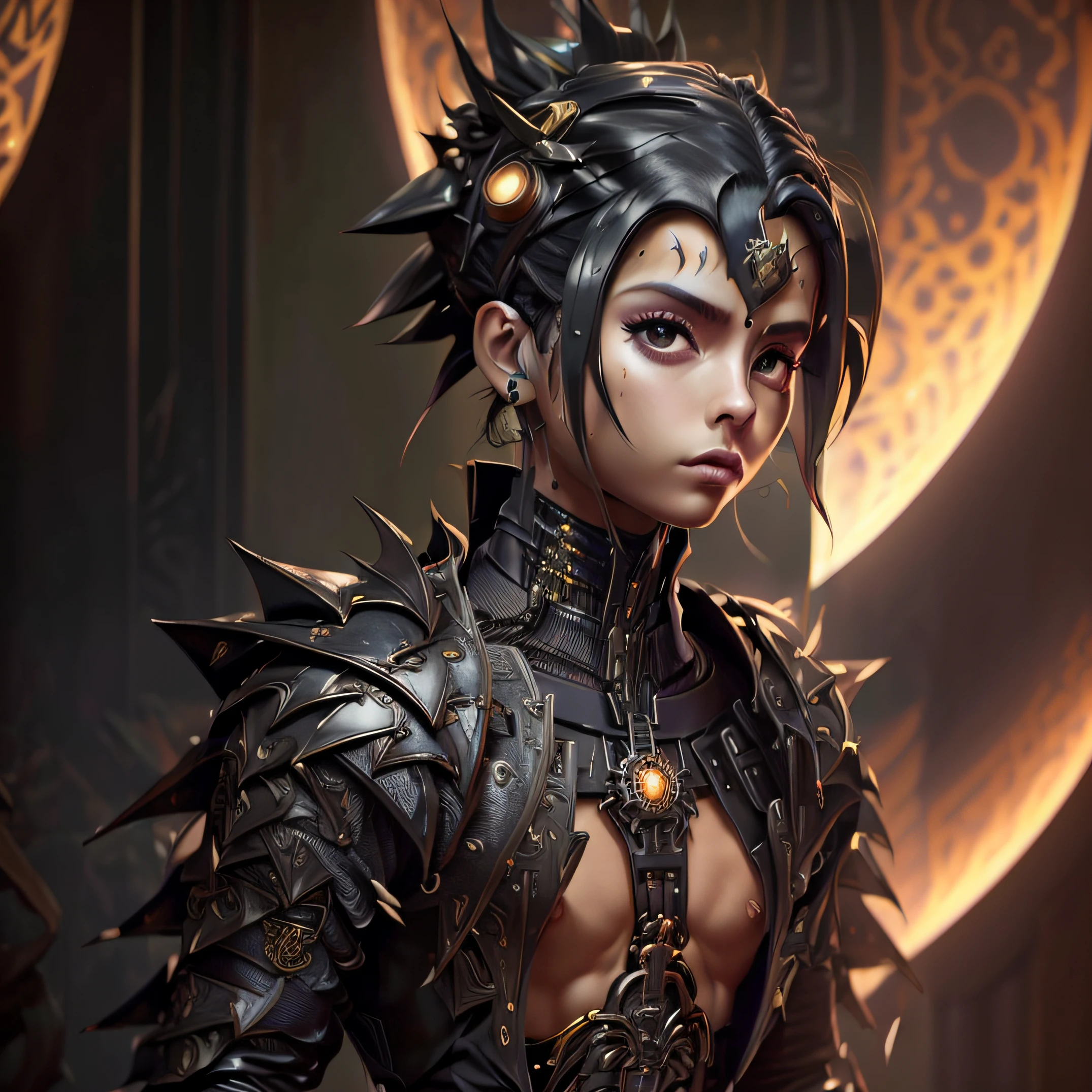 Fotografia de Moda: At the intersection of fashion and cyborg aesthetics,"Menino Yugi"((yugi YU-GI-OH)) in a digital realm dominated by binary code. ""olhos perfeitos"", Como uma musa minimalista op-art,("Black dragon around you") It epitomizes beauty innovation, com sua impressionante paleta FULL HD 32k de preto, ouro, e tons brancos.