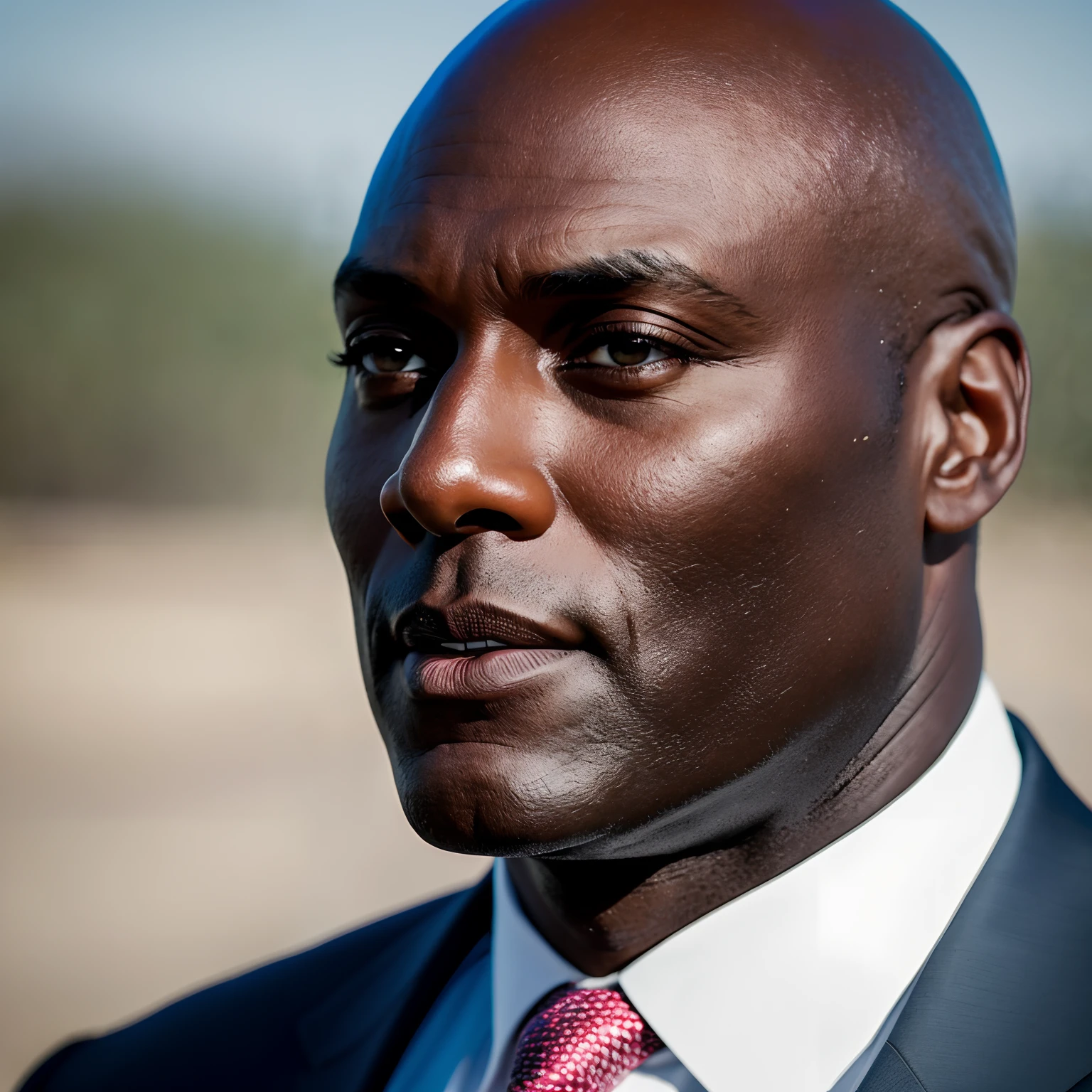 hires photo of a man, FBI agent, near plane crash, detailed skin texture, cinematic lighting, depth of field, lancereddick, film grain