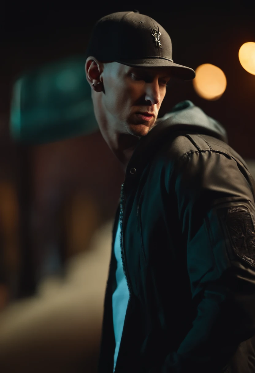 Eminem cantando,venom,simbiose,ultra realista