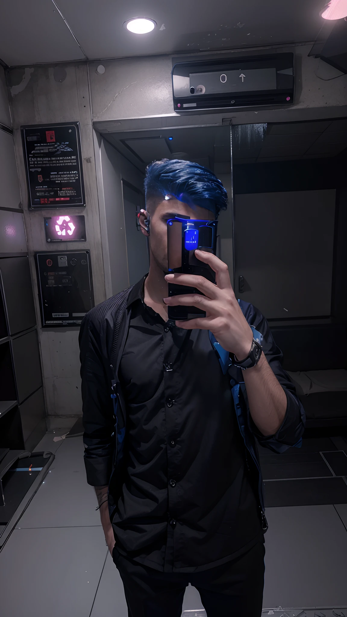 Change background cyberpunk handsome boy, anime avtar , 8k hd