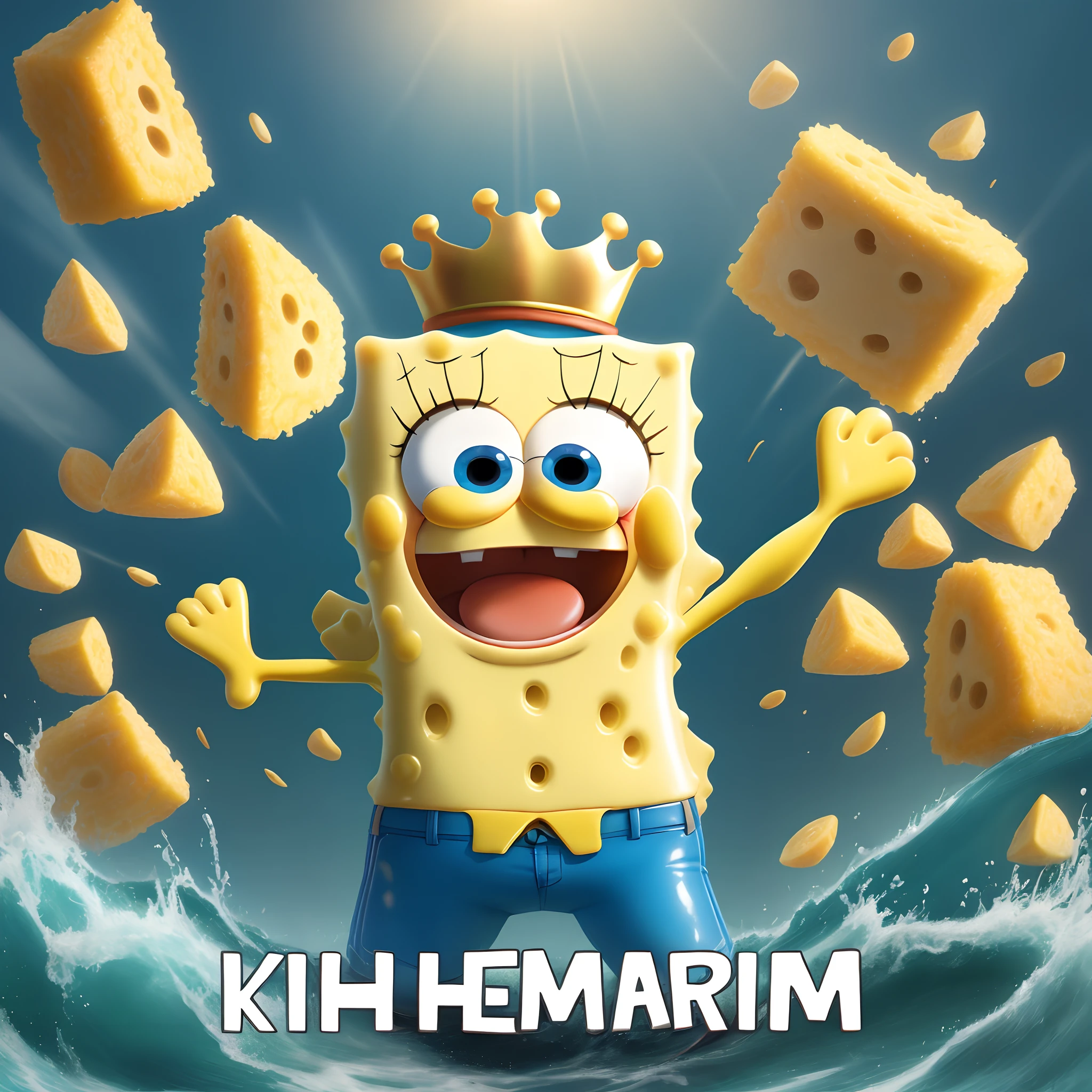 SpongeBob Khmer king