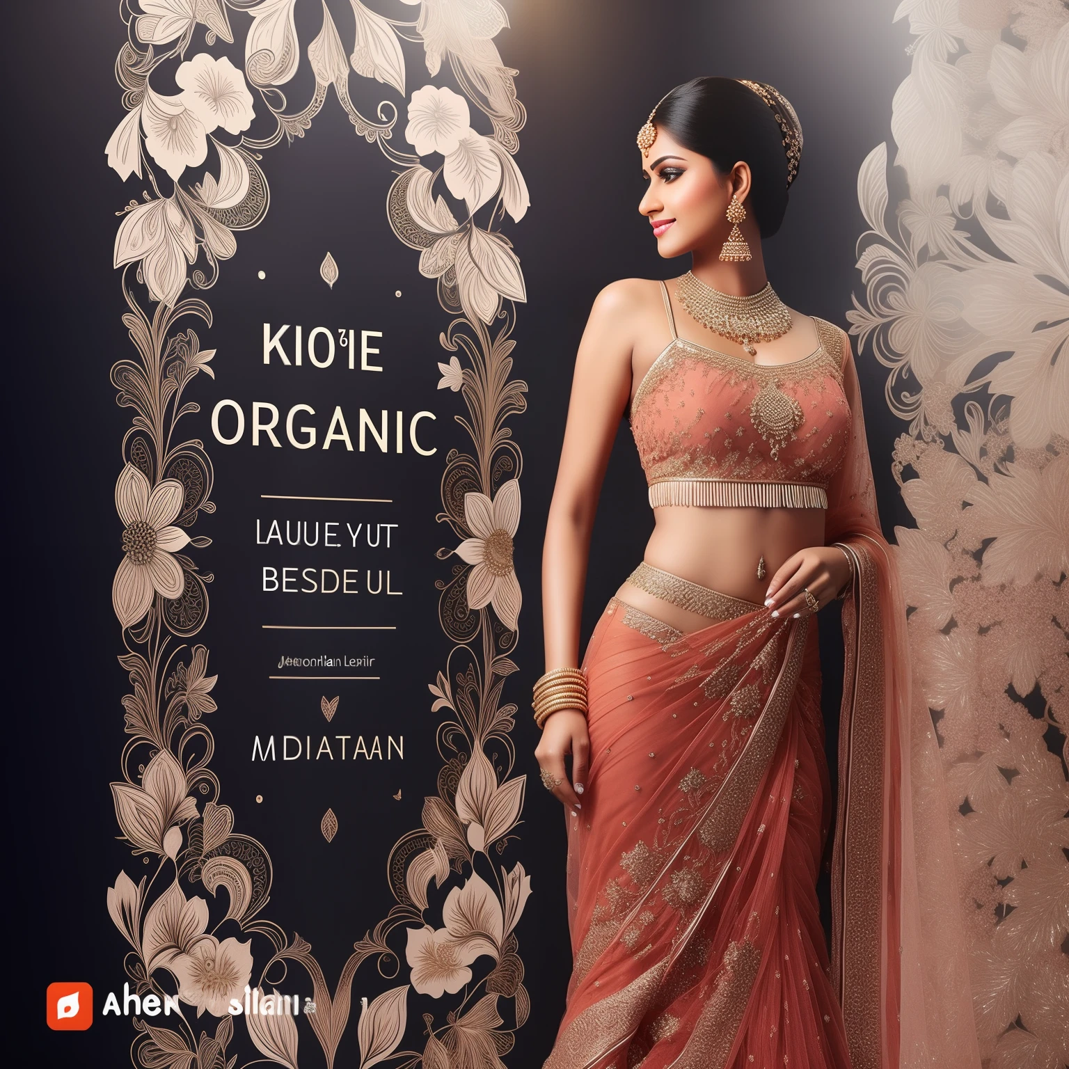 make woman in image as a very realistic beautiful Indian woman
