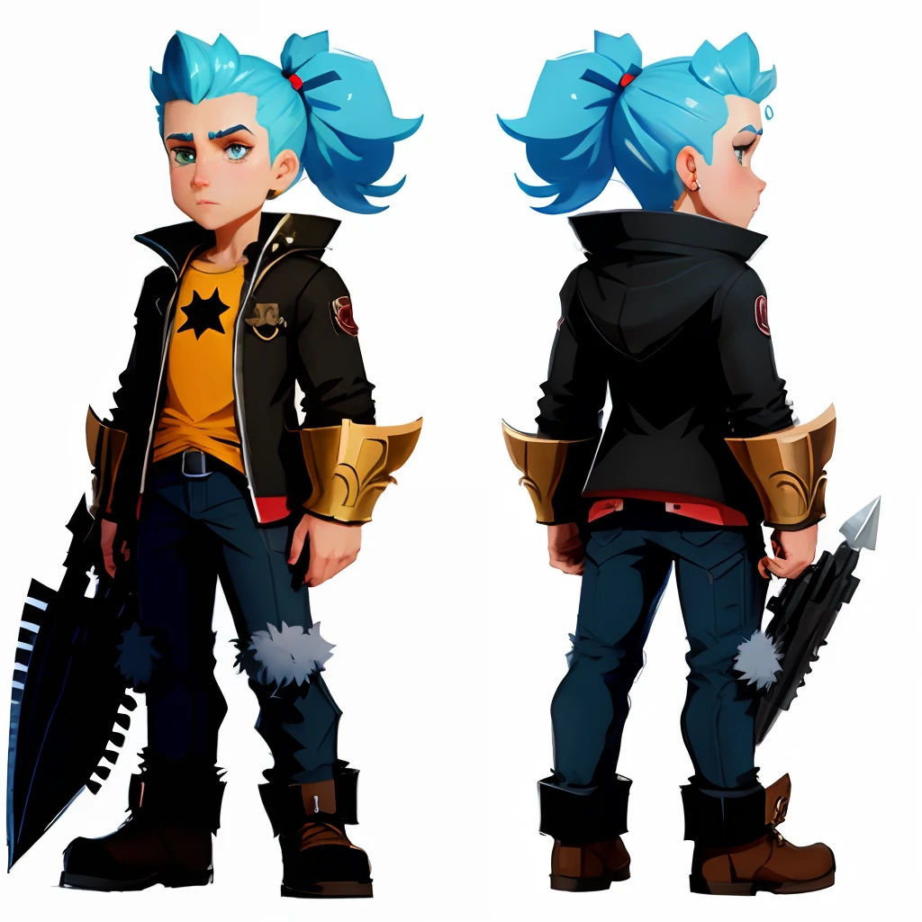 Character concept for cartoon