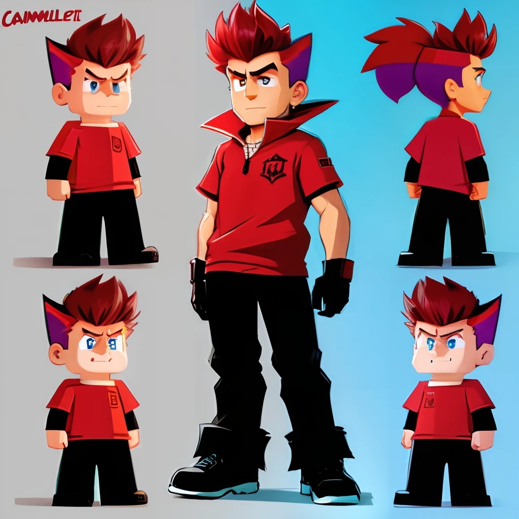 Character concept for cartoon