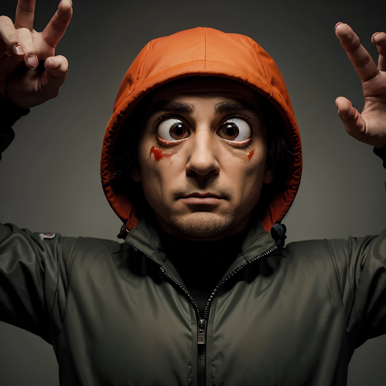 Kenny, South Park em forma Zombie :: Estilos Pixar