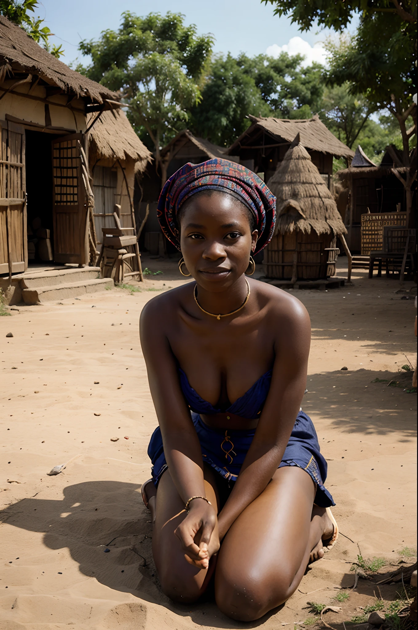 african village with history