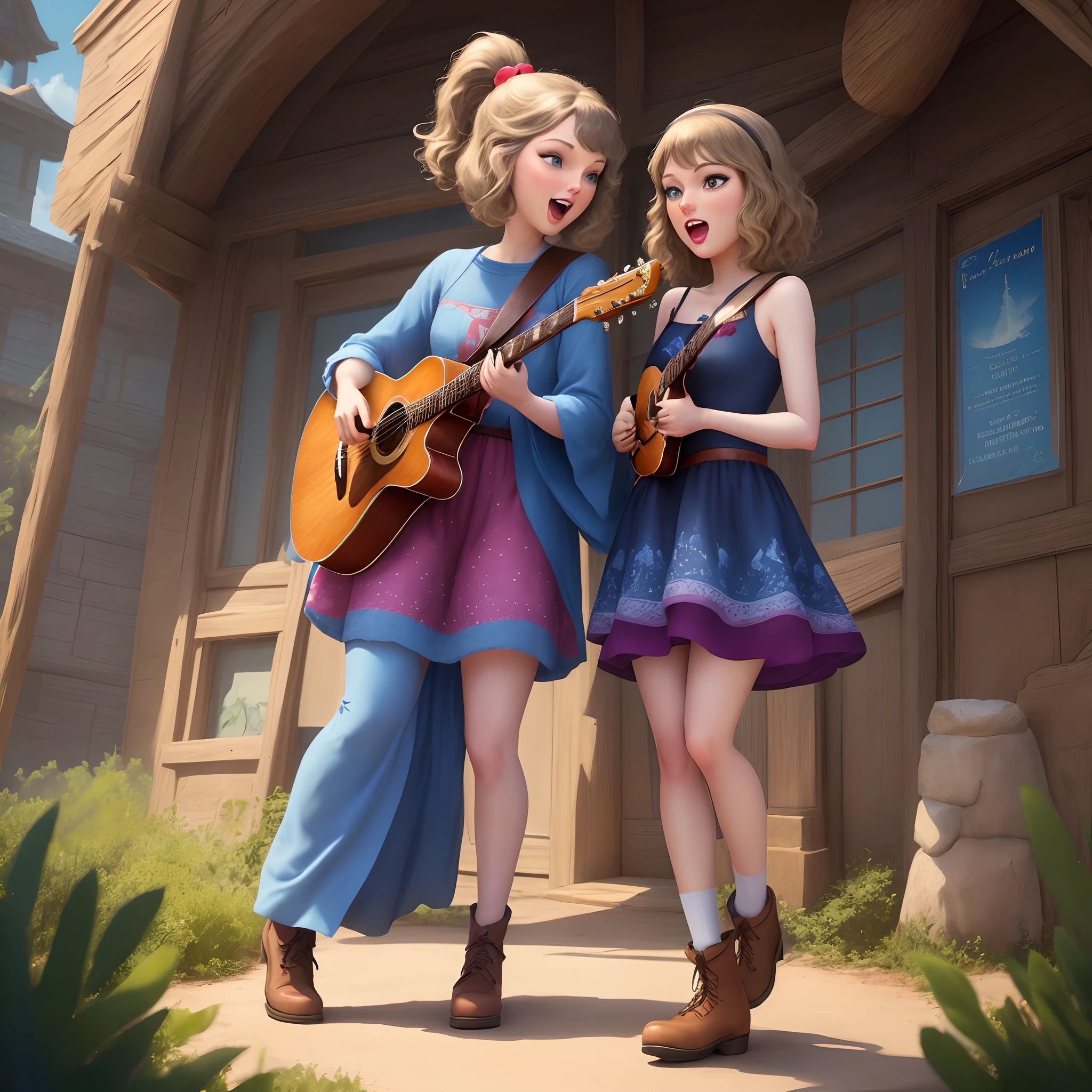 Disney Pixar movie covers of song tracks from the album folklore, by Taylor swift