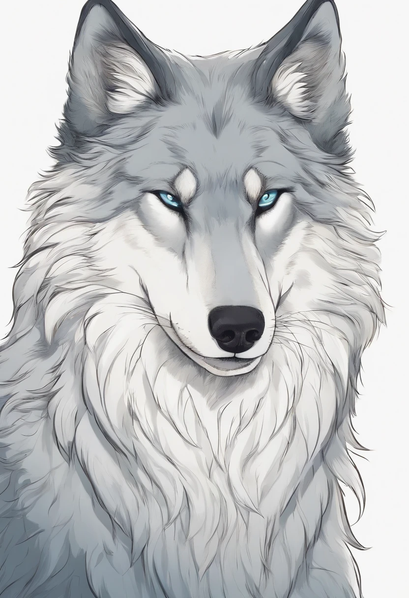 Lobisomem peludo com olhos azuis, thick hairy neck and long down on the chest, peito peludo, personagem peludo, corpo marrom peludo, Retrato de personagem peludo, anthropomorphic wolf male, peito fofo, generic furry style, corpo peludo, Retrato de antro, cara de lobo antro, tiro de corpo inteiro hiperdetalhado, macro peludo.