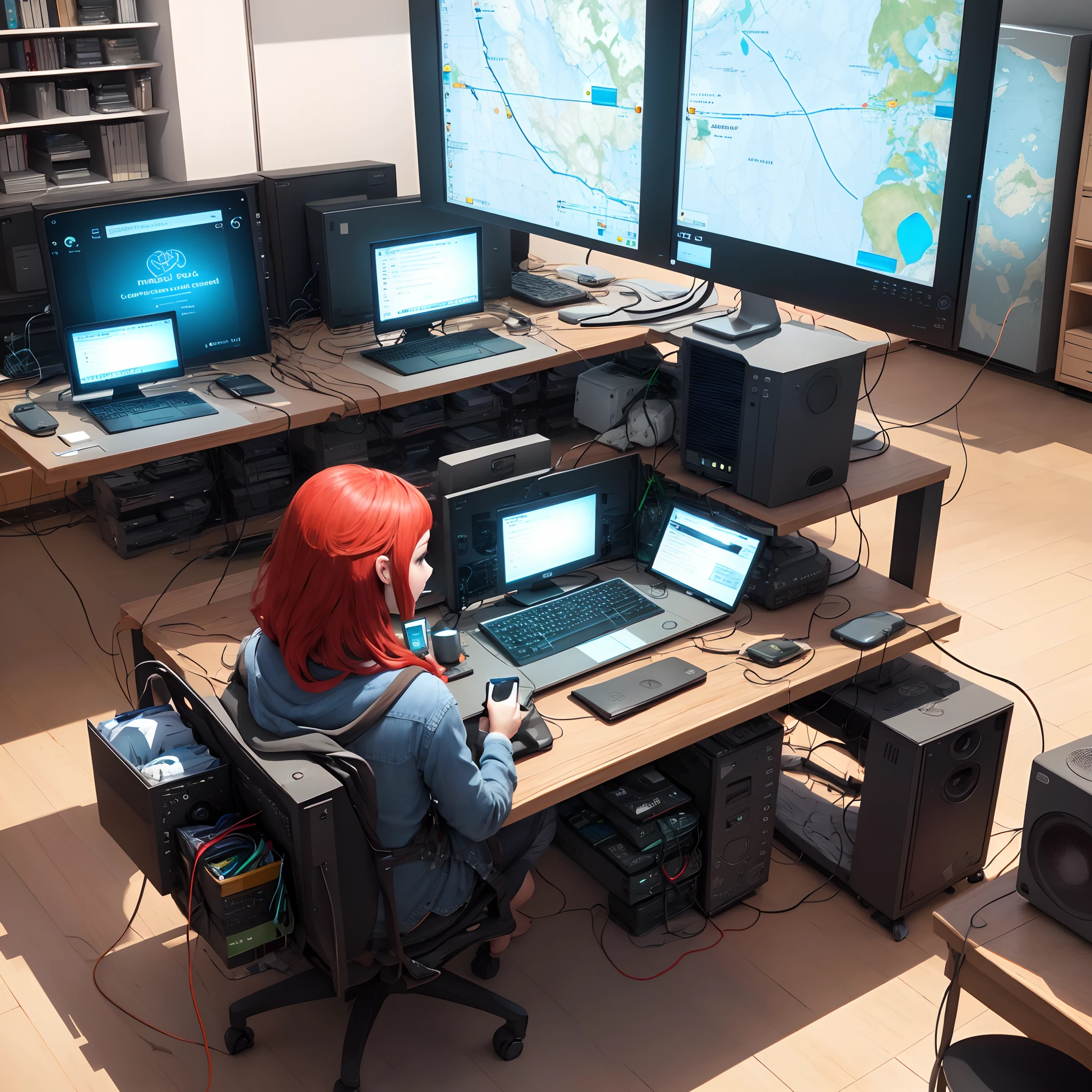 Computers and devices connecting to the internet