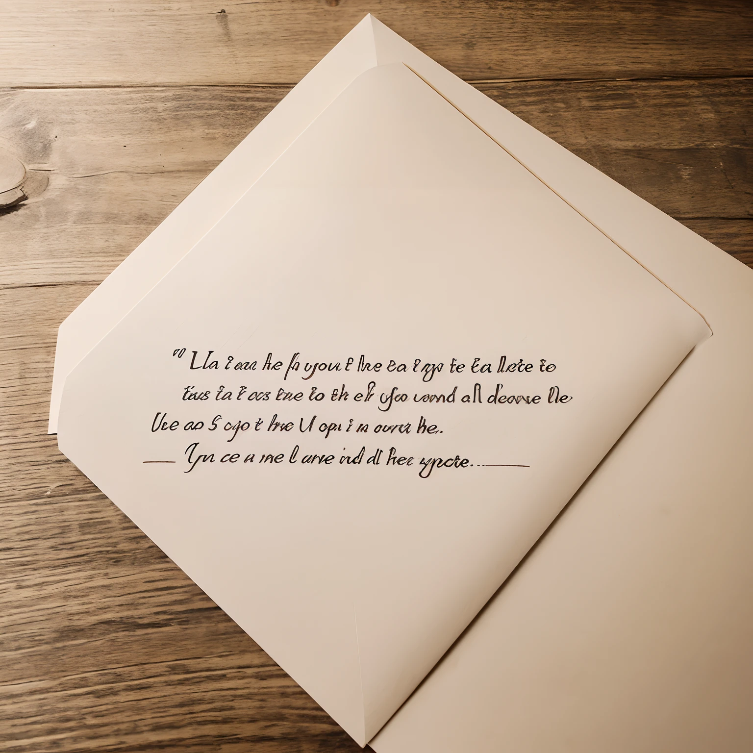 A message written in parchment Lucifer would like to reveal in English