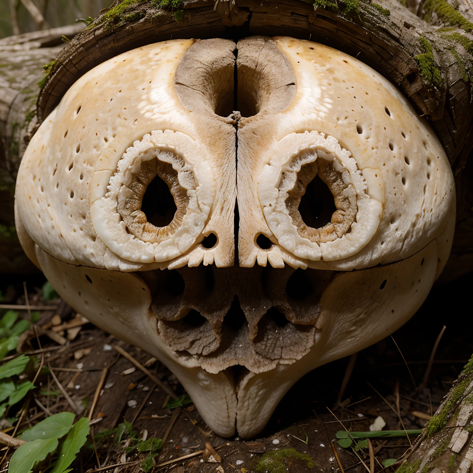 example of pareidolia in fungus