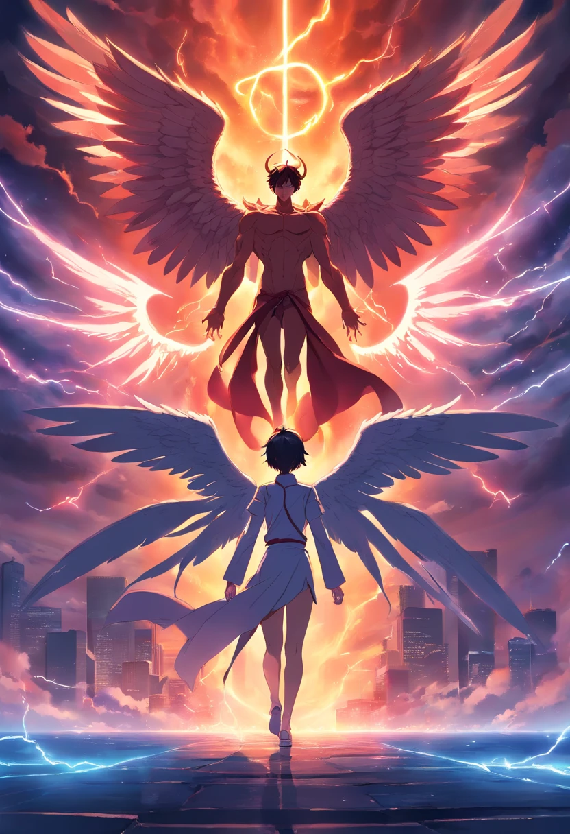 The Archangel Lucifer and the Devil Satan