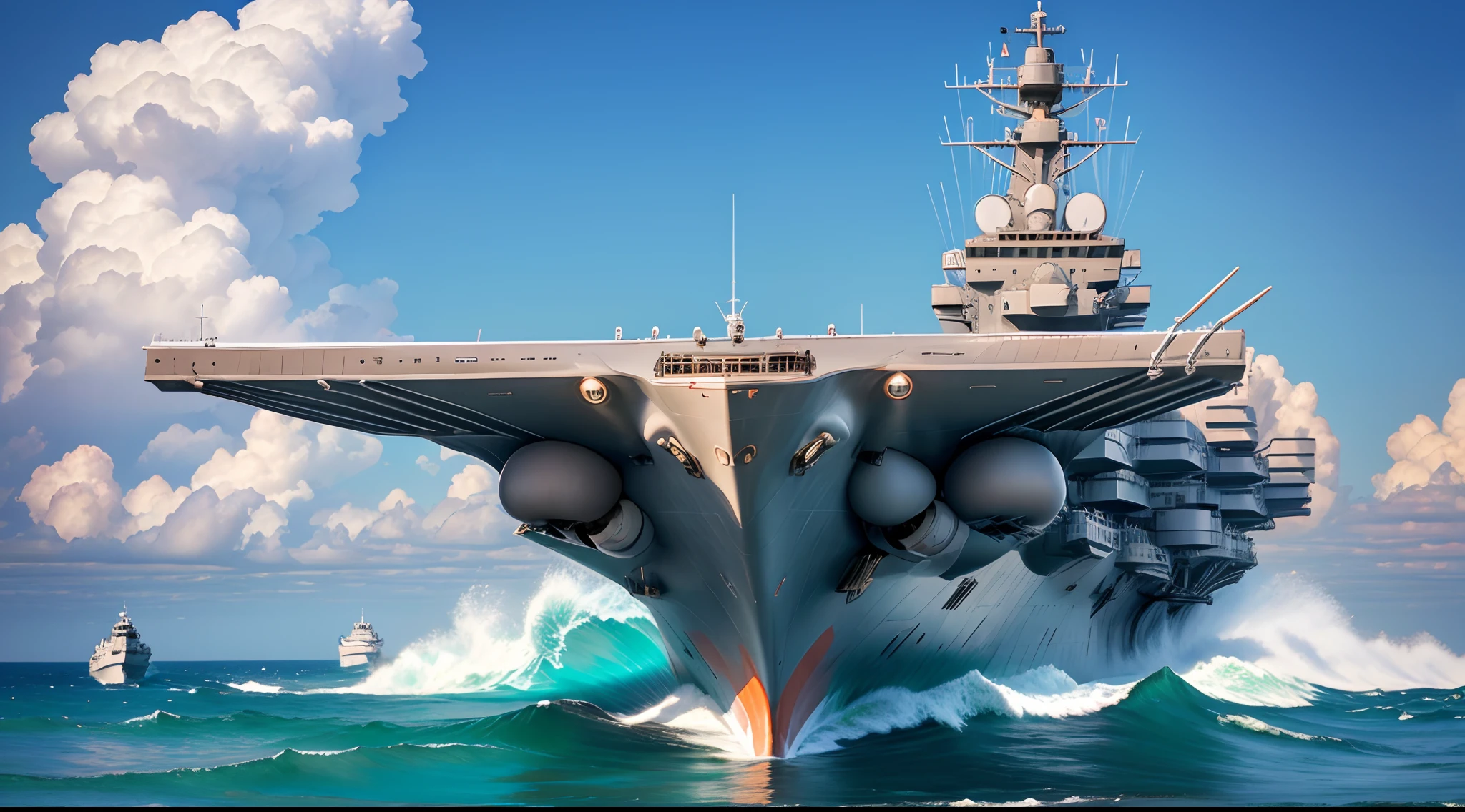 ((top-quality))、(drawing on pencil))、Detailed Touch、Battleship Yamato、Greater East Asia War、