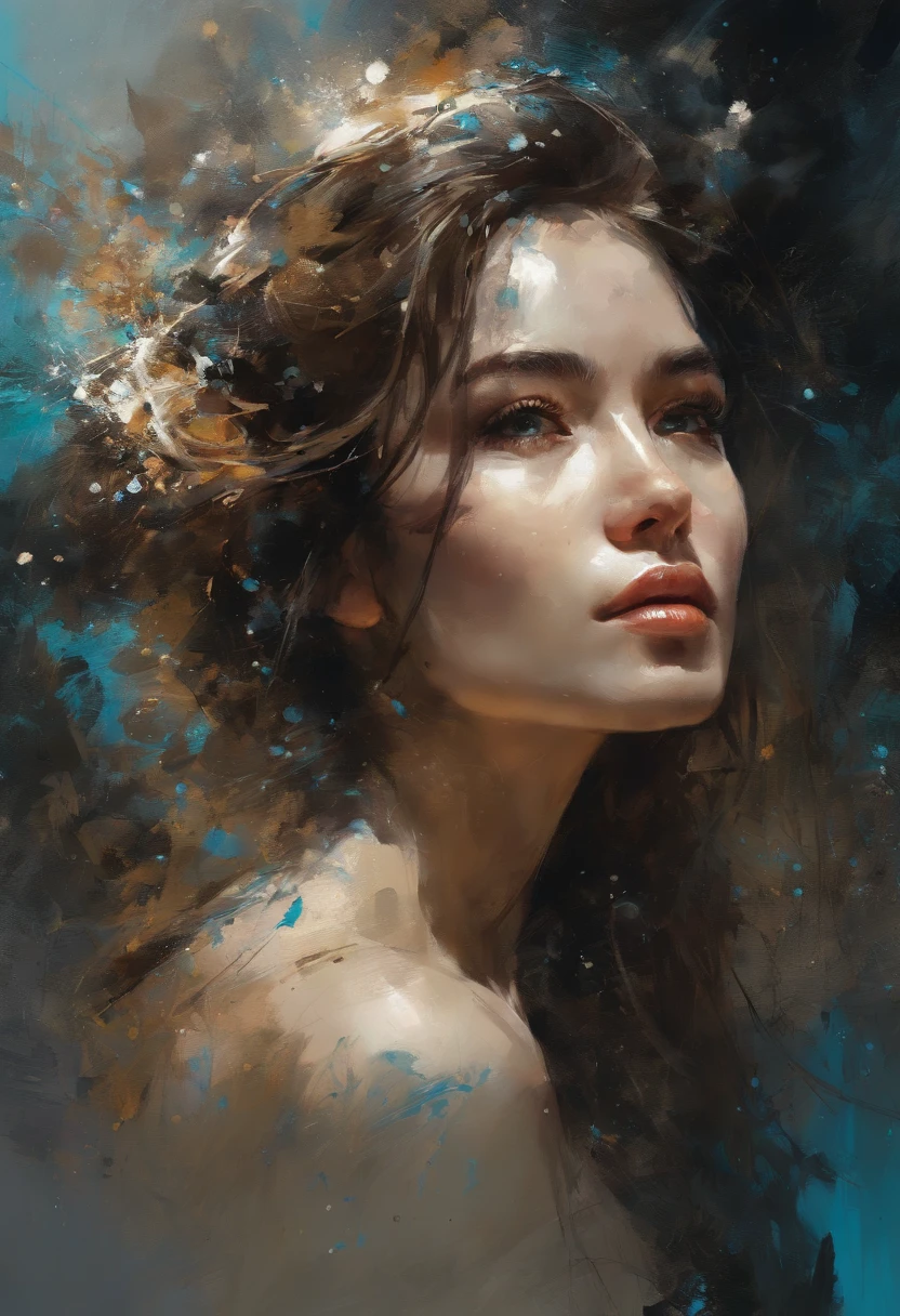 16k diverse graffiti art, Manga, Dynamic, Moonlight, Highly detailed, Digital painting, art stations, concept-art, smooth, Sharp focus, illustration, paint splatter, Art by Carne Griffiths and Wadim Kashin