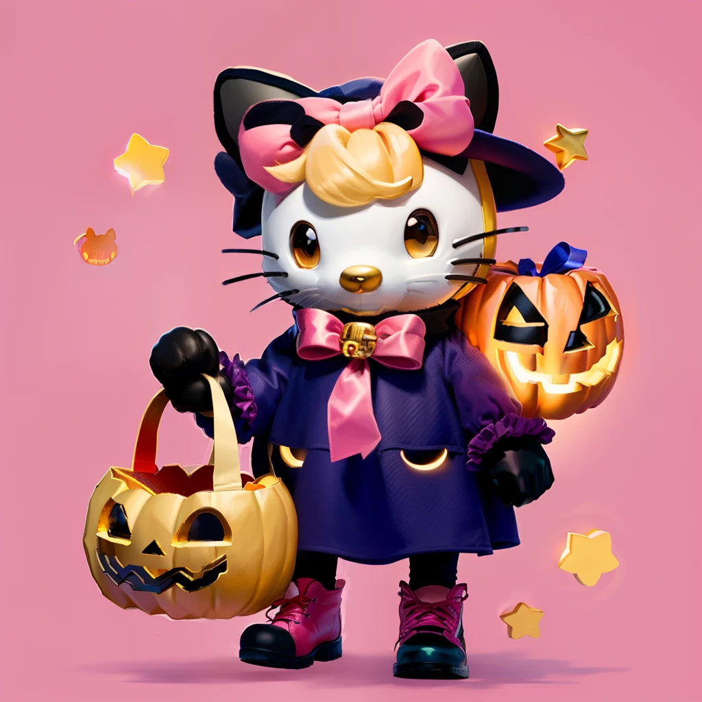 hello kitty trick or treating