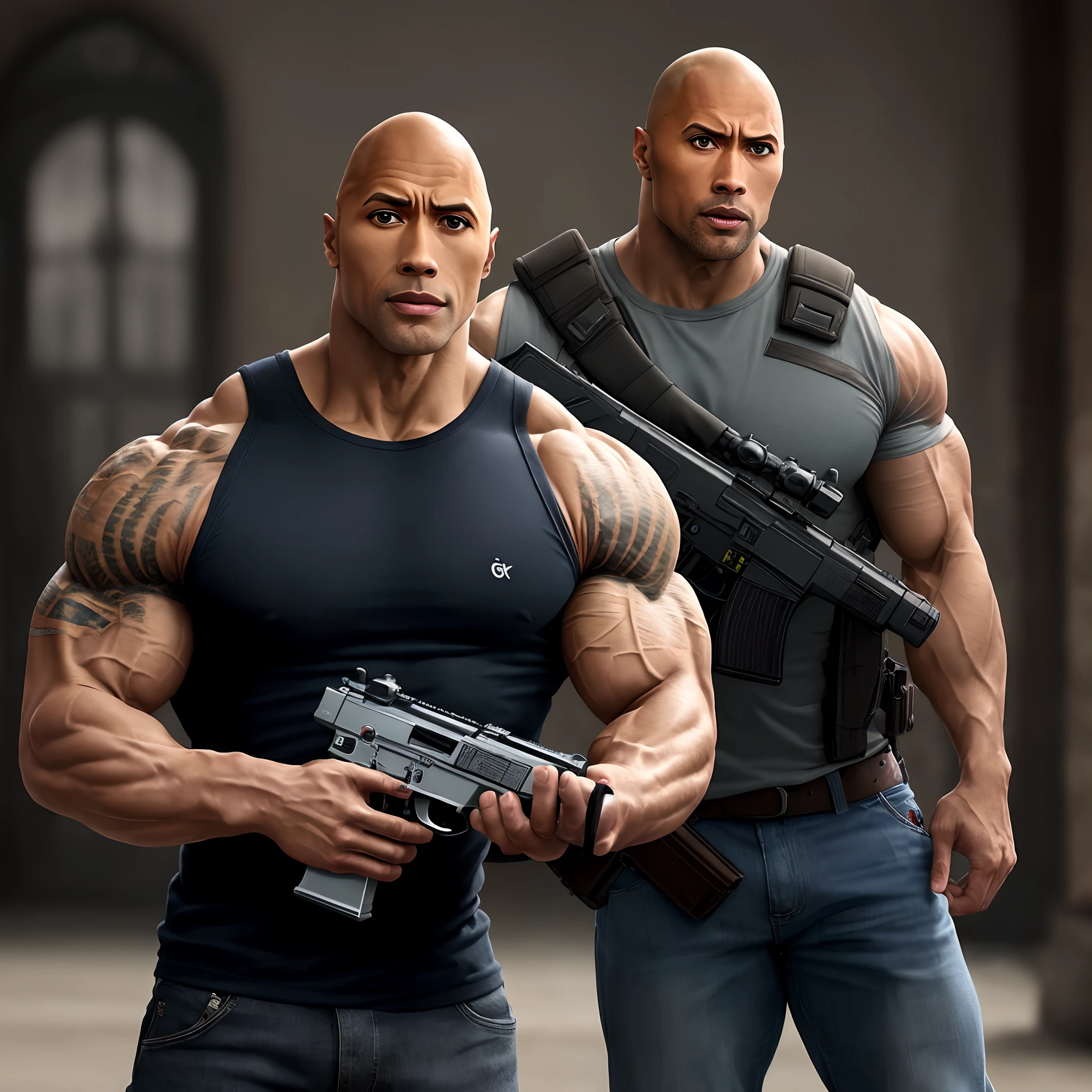 Dwayne the "Glock" Johnson