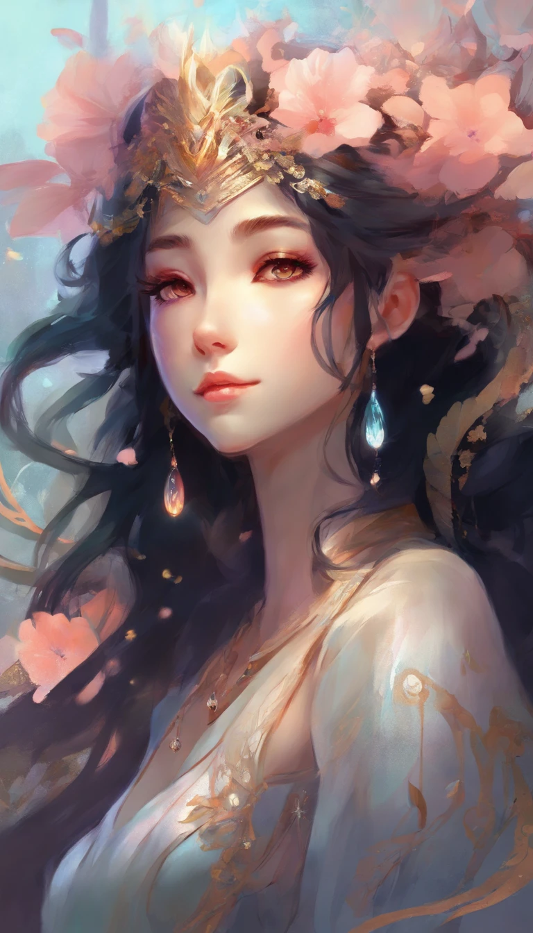 (anime), girl, cute, slim ,black hair