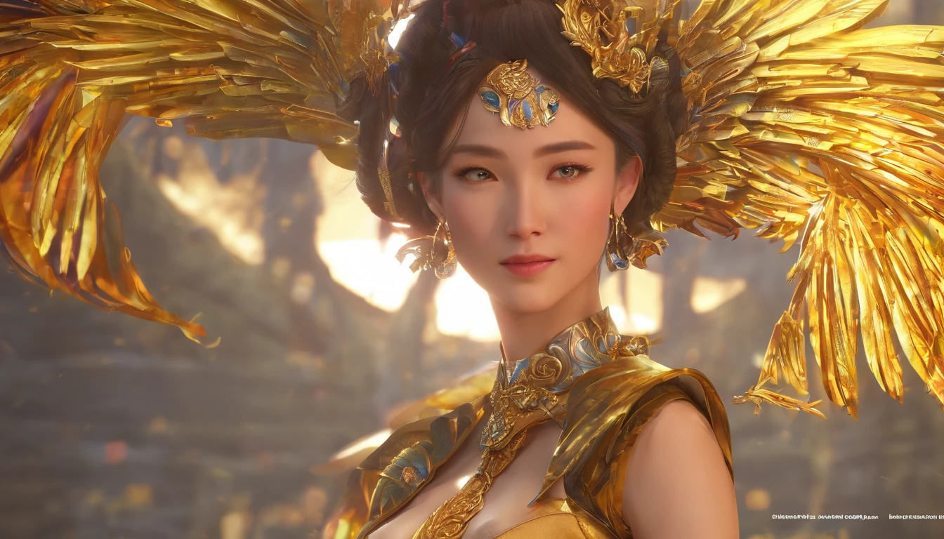 close-up of a woman in a gold and purple dress, chengwei pan on artstation, by Yang J, detailed fantasy art, stunning character art, fanart best artstation, epic and exquisite character art, beautiful armor, extremely detailed art, detailed digital anime art, artgerm on artstation pixiv, girl in armor