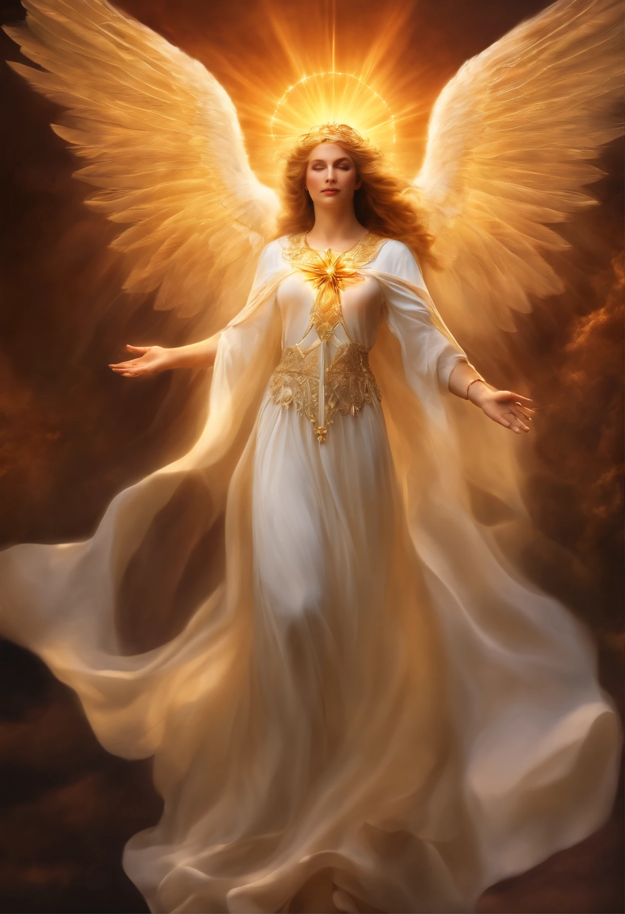 glowing light of jophiel archangel amd beauty