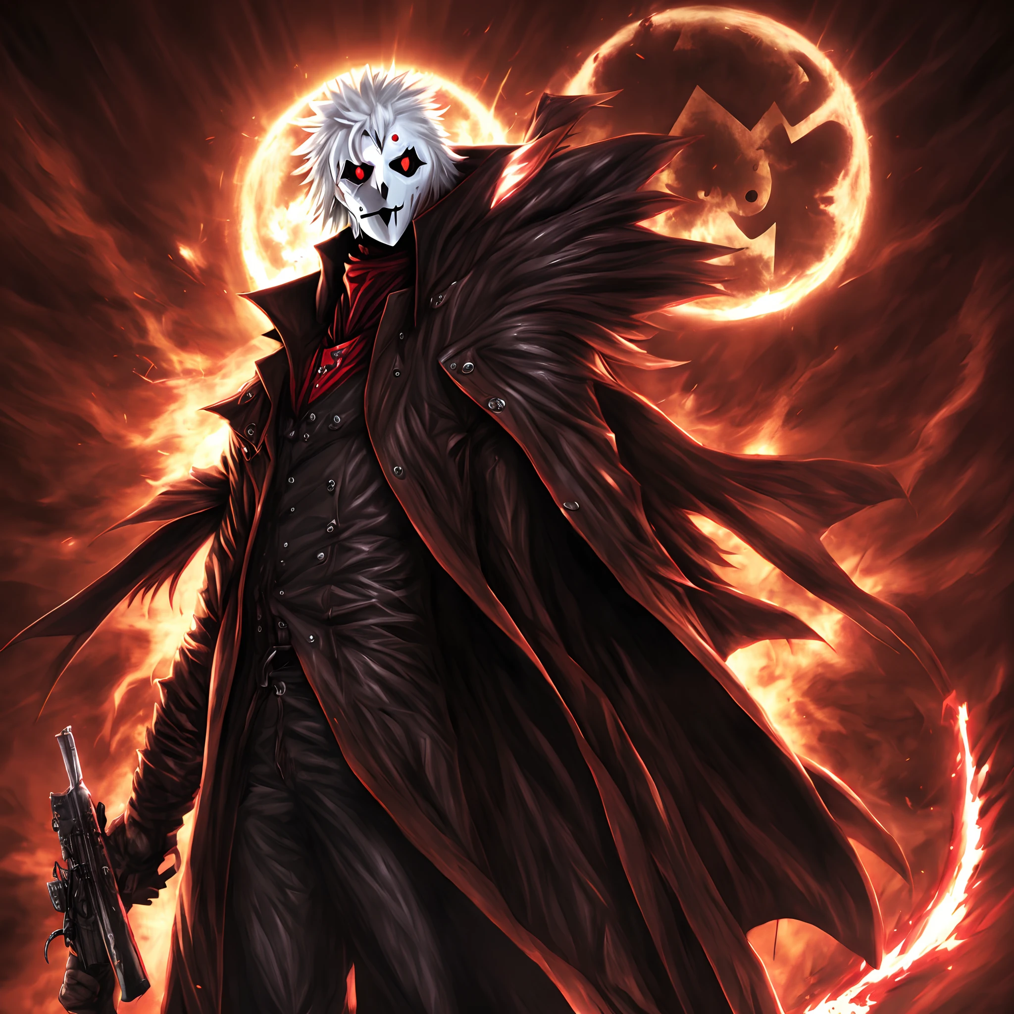 Alucard from Hellsing ultimate fighting Jason Voorhees