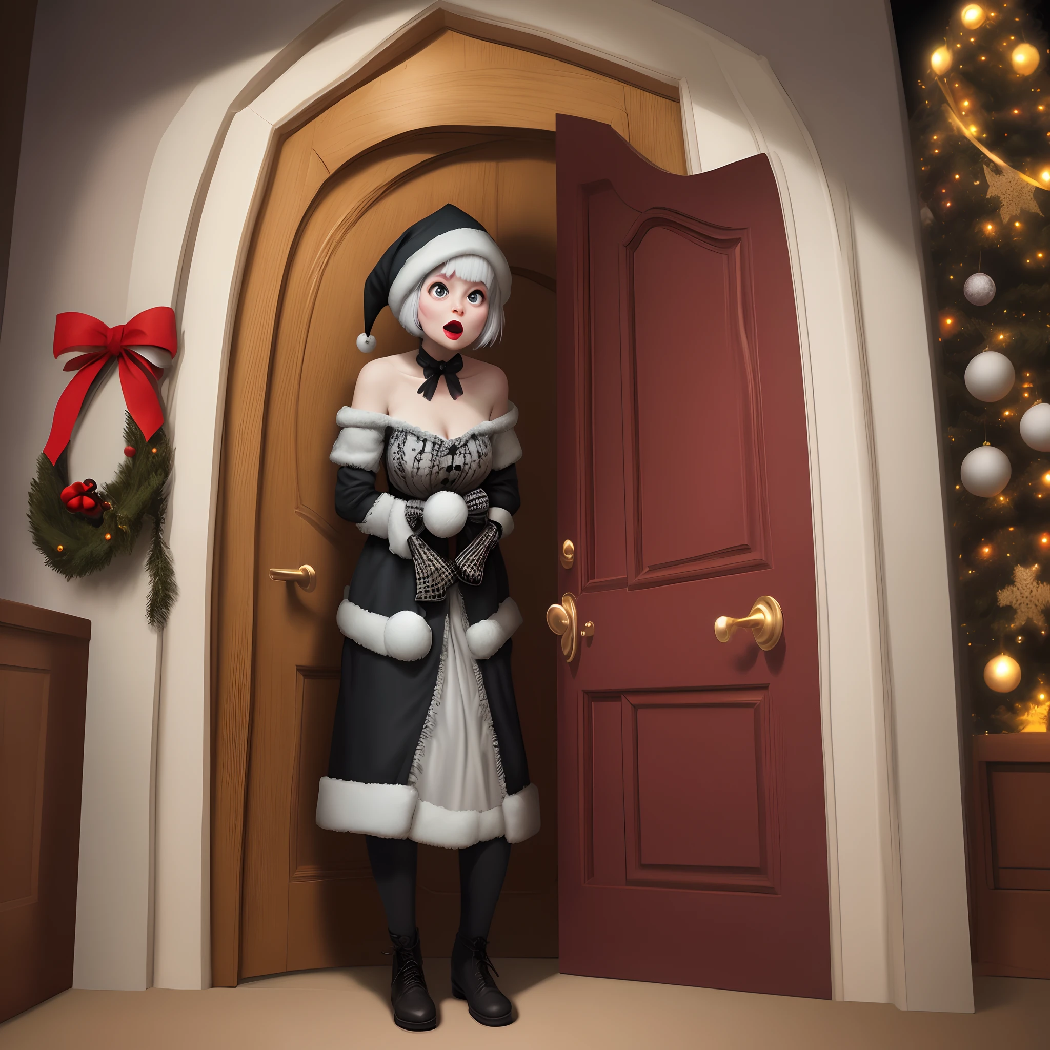 What would the other holidays look like behind the doors in nightmare before christmas