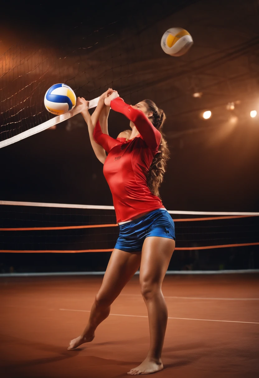Sexy volleyball player