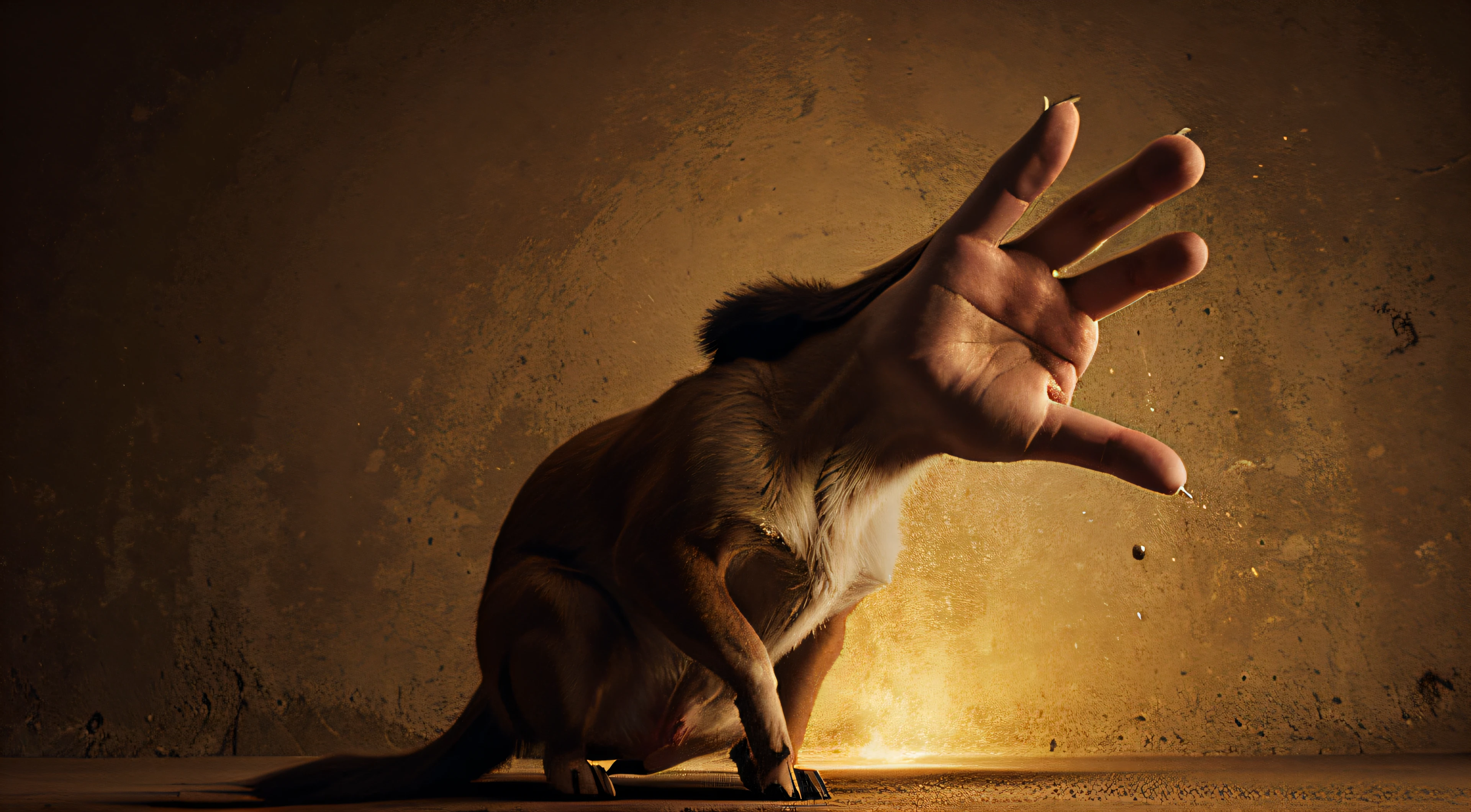 Tiere,fantasy,cartoony,Hand