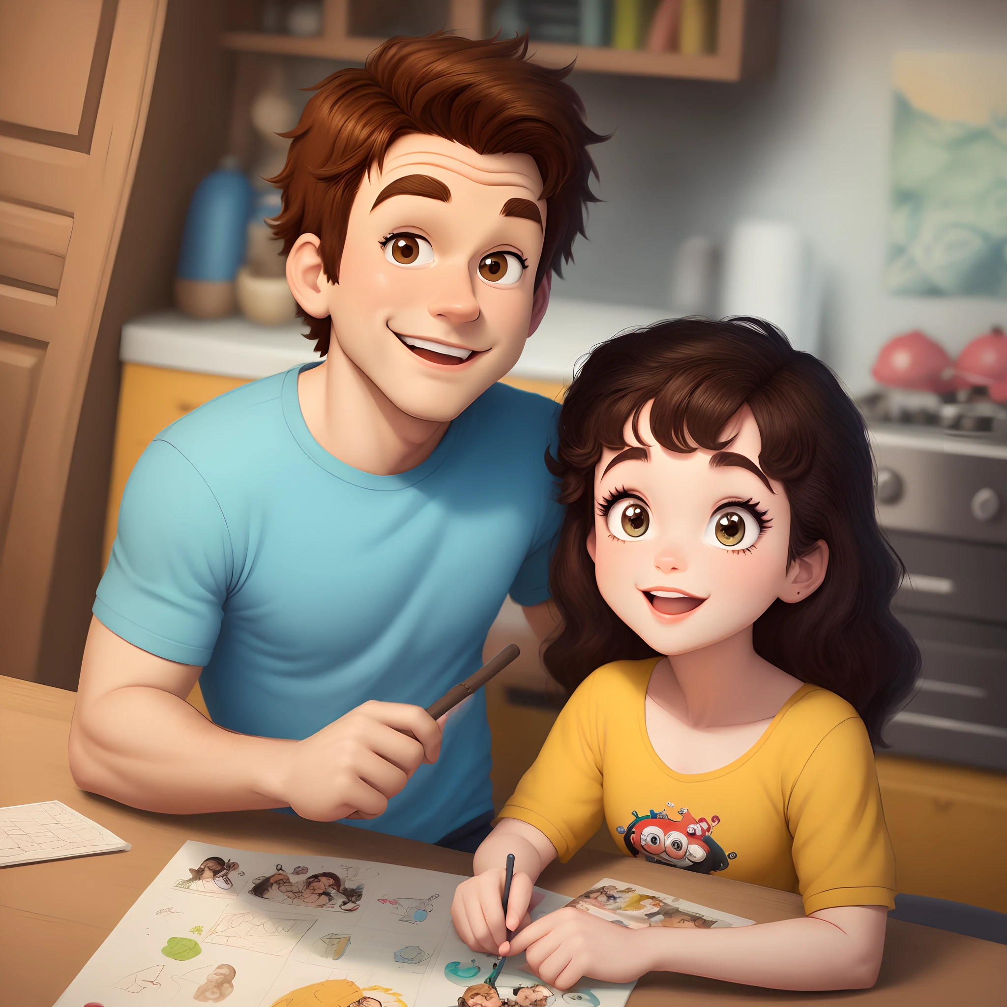 Desenho animado Pixar disney