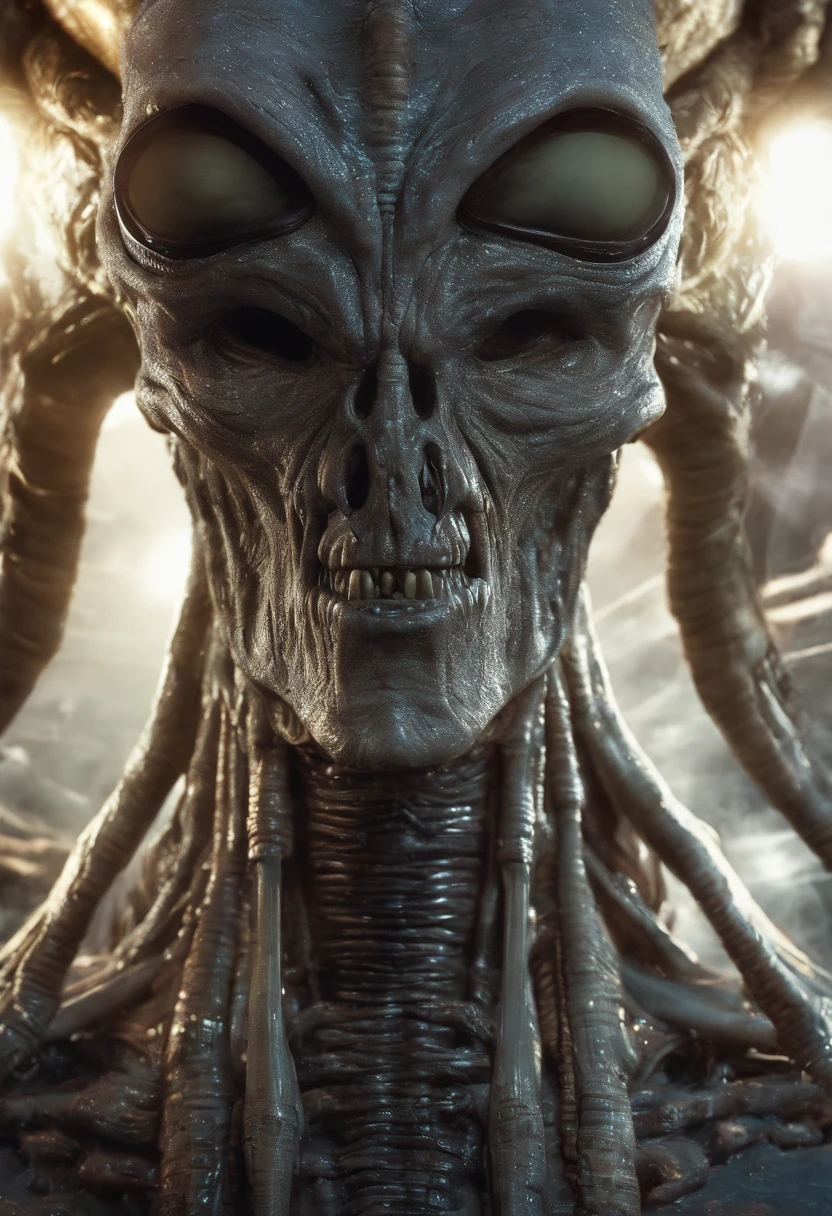 Hibernating human, alien, pod, organic, horror, concept art, giger, cronenberg, unreal engine, best render