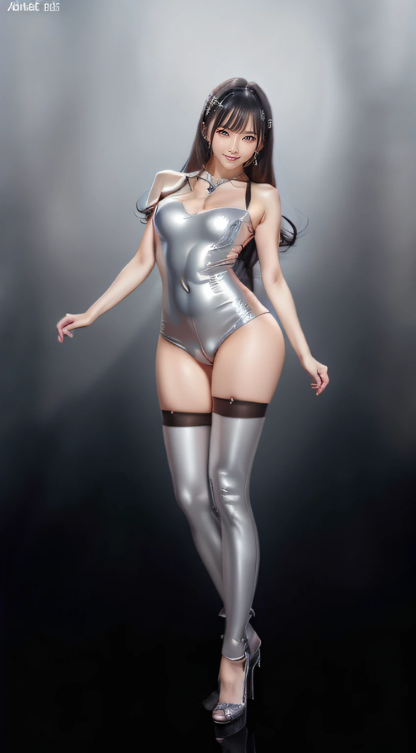 masutepiece,
Best Quality, Silver latex tights,
Ultra-detailed,
Sexy,
Ero,
Silver latex tights,
Silver Full Body Focus,
Beautiful sky,
Pretty women,
Solo,
Silver Latex Bodysuit,
Beautiful silver hair,
Beautiful black eyes,
Beautiful eyes,
White-skinned,
Silver latex tights,
slim,
slender,ssmile、
Beautiful silver hair、
Long silver hair,
Full-length tights in silver,
Silver Full Body Focus,
Silver Latex Bodysuit,