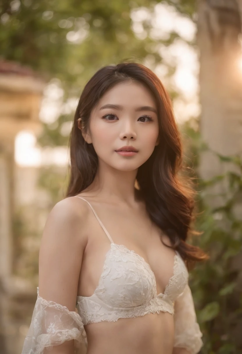 gadis jepang kepang cantik mulus dan mempesona yang pakai baju tipis, no bra dan seksi