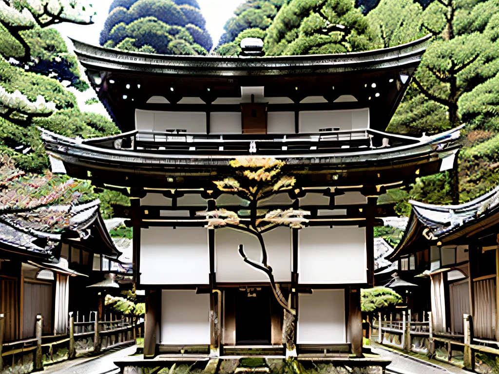 japan style, kyoto, architecture, exterior, wabi sabi, glass window,