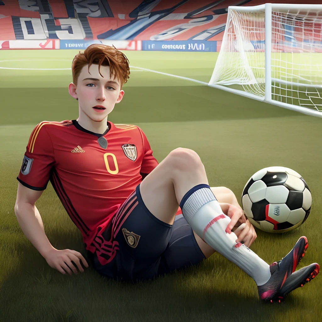 Tom holland, soccer socks, soccer, bulge, in the grass