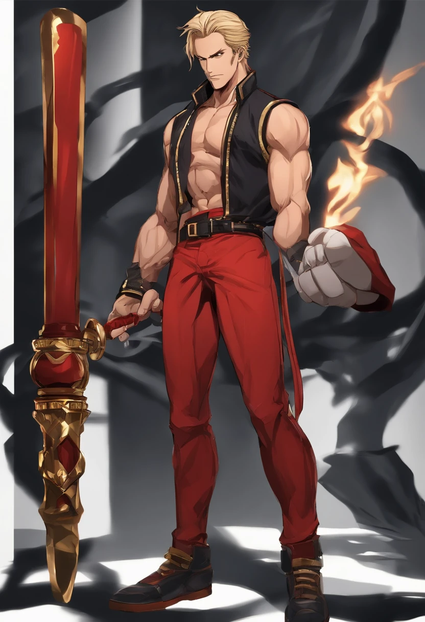 1 man, muscular, white wolf furry, gay, young, 20 years old, sexy, chinese traditional sexy dress, hole in his chest, big chest, plump big juicy butt, teasing, flexing his chest, holding a red fan, tattoo, sexy pose, red carpet, Chinese architecture, blushing hard, smiling, surrounded by handsome old men, beautiful, man only, hd resolution, detailed face, slim body, furry shawl over the shoulders down to the hands, traditional chinese earrings.