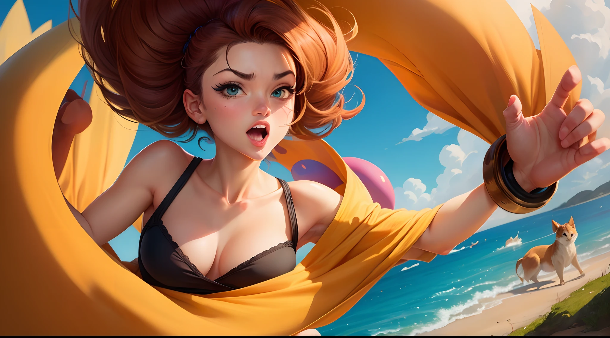 Cartoons drawn as other cartoons.