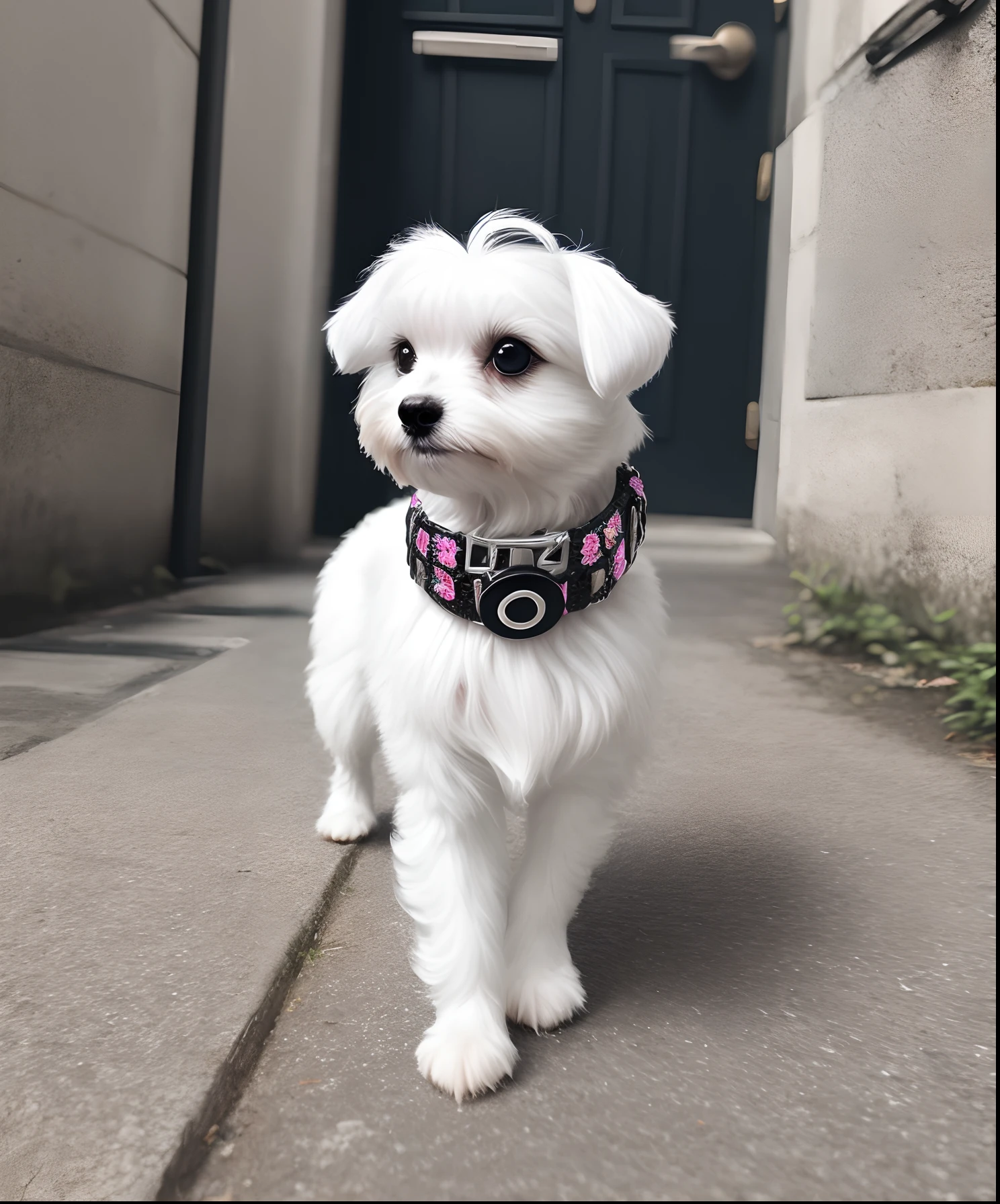 Dystopian mini Maltese taking over the fashion industry