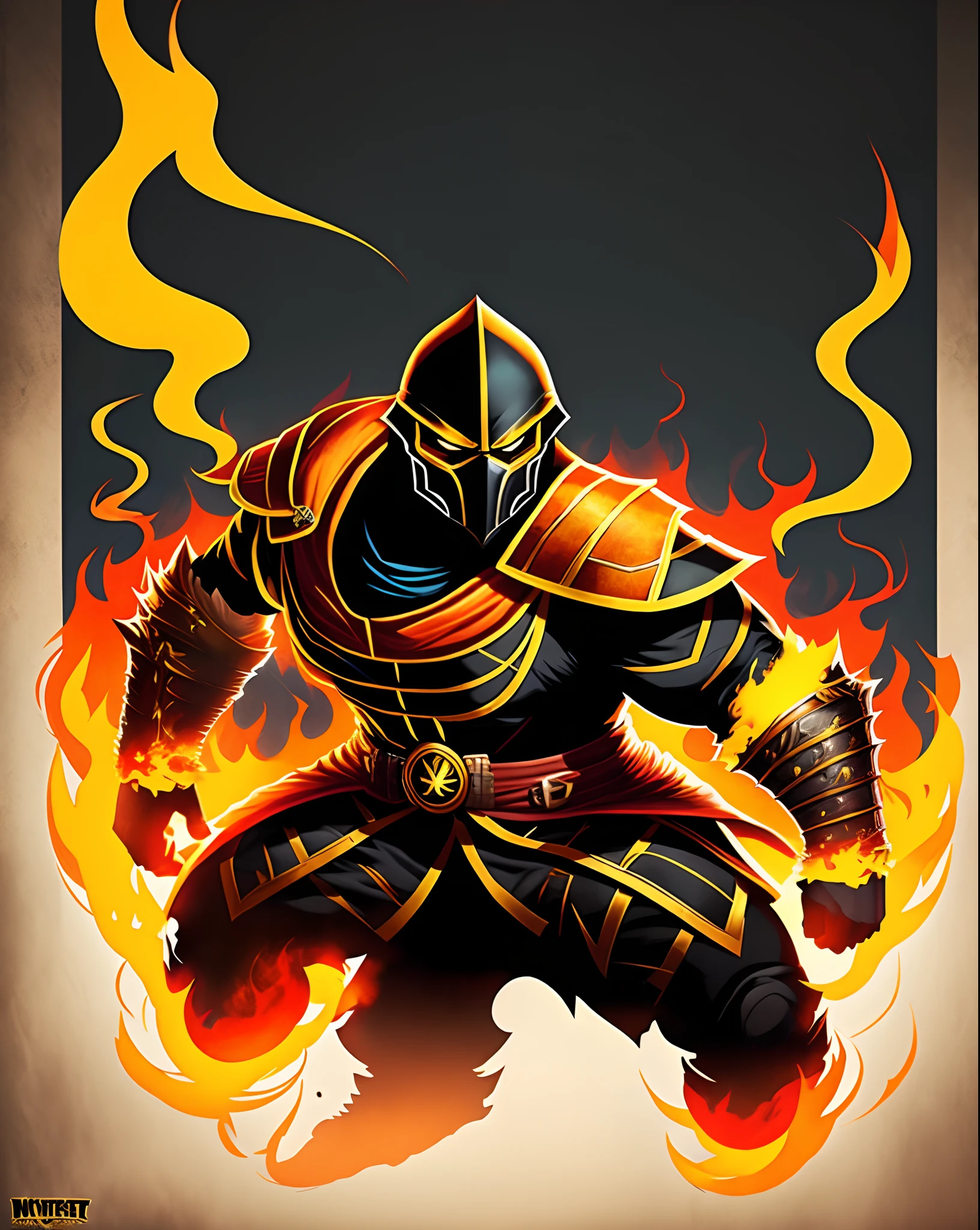 The strength of a warrior