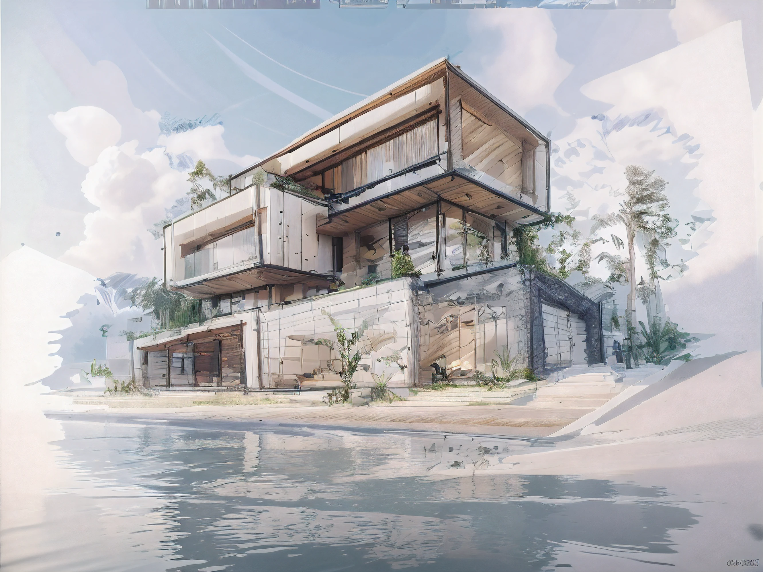 Morning, detailed, modern style, clear image, high quality.