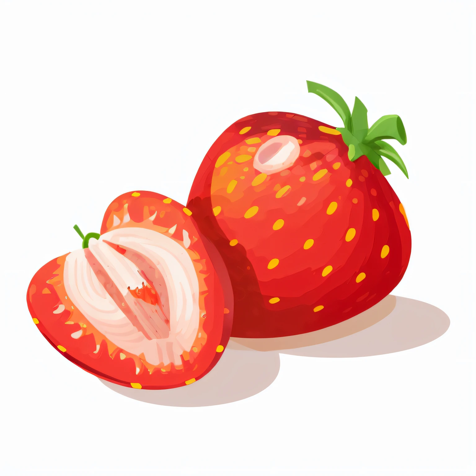 morango,cartoonish style,Illustration style,Graphic design,k hd,