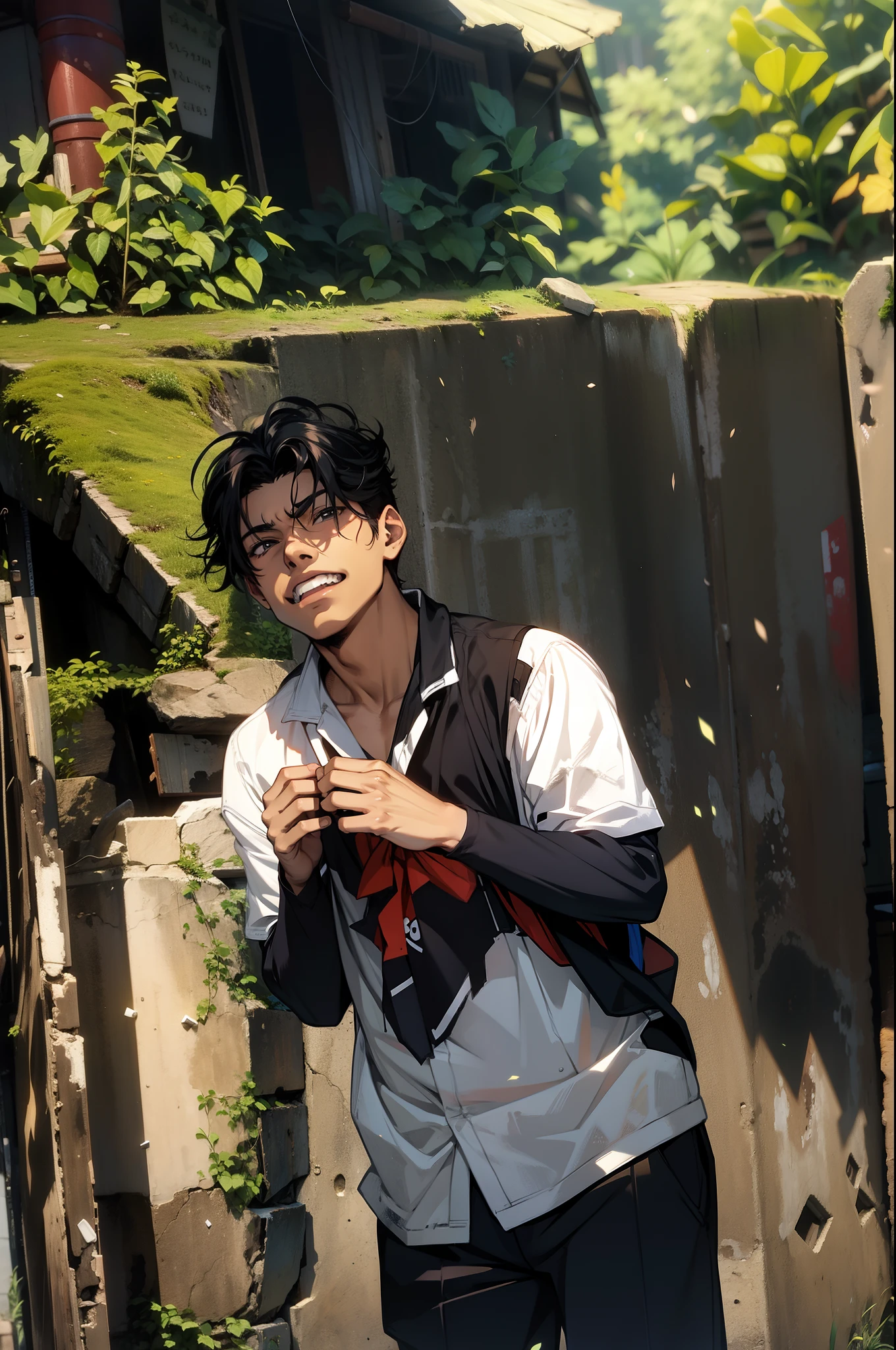 A boy like anime character