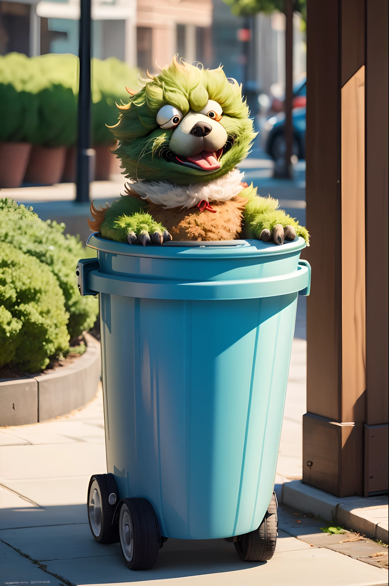 Oscar the grouch gangster