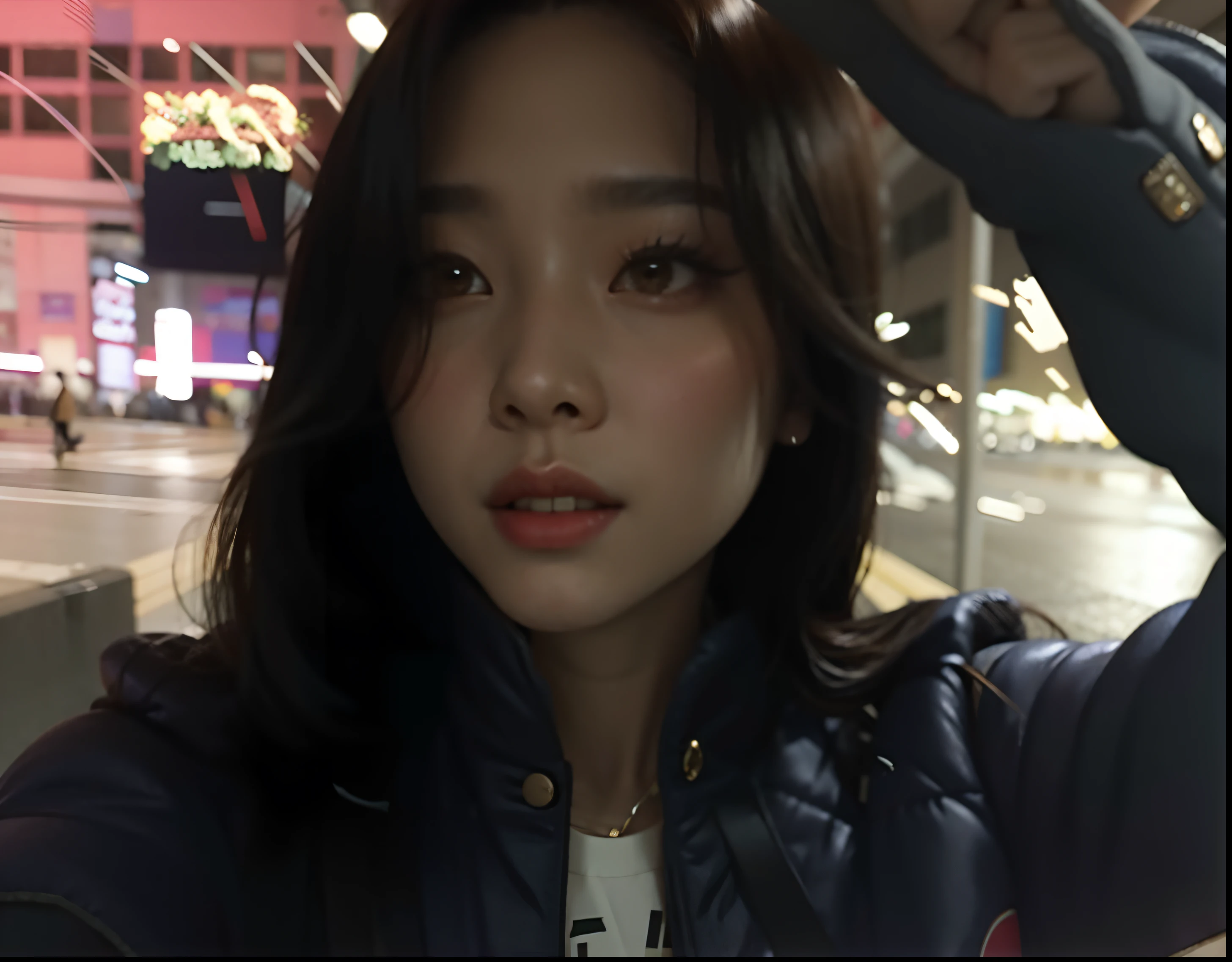 There's a woman who's taking a selfie on the street, Dom Yunjoo, Heonhwa Choe, jennie blackpink, menina coreana, Jaeyeon Nam, Parque Roseanne do Blackpink, Gongbi, jossi do blackpink, wan adorable korean face, Sangsoo Jeong, Parque Ji-min, 韓国アイドル, Artista coreano, Lee Ji-eun