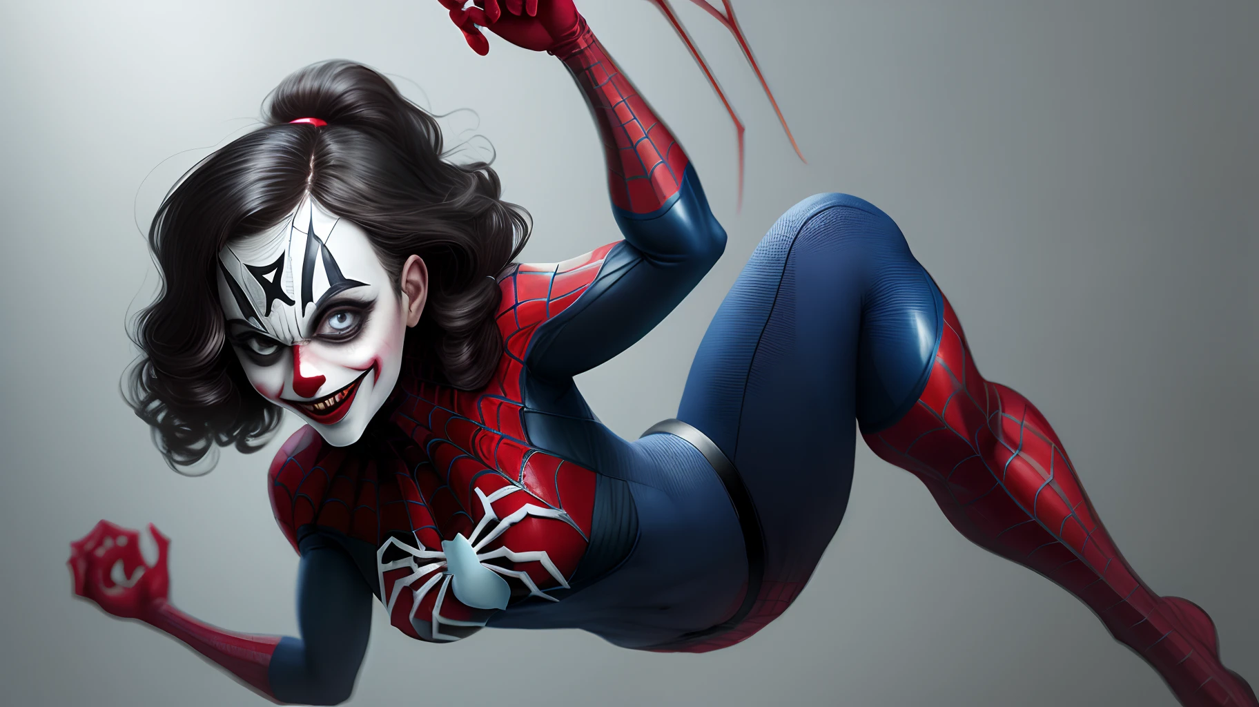 Spider-Woman Oc clown